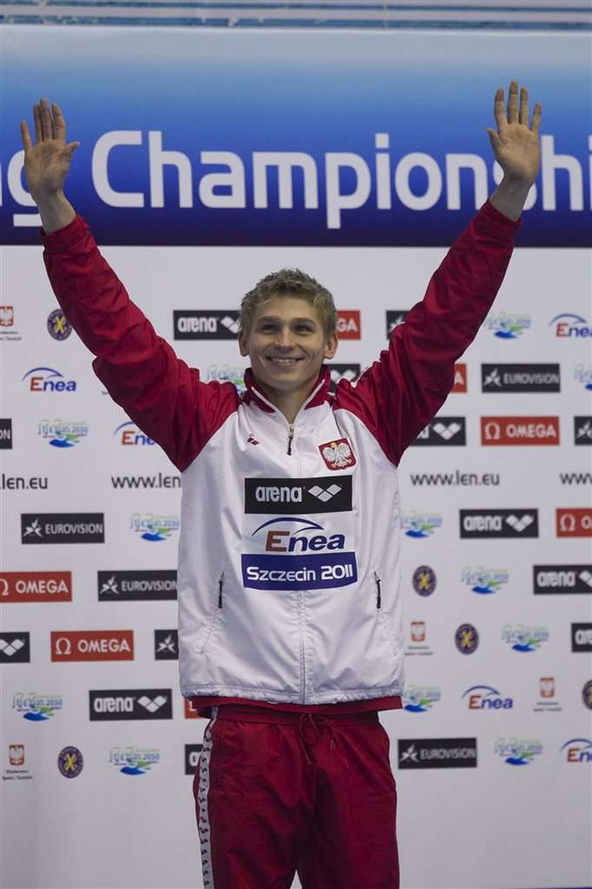 Radosław Kawęcki, dwukrotny mistrz Europy w pływaniu został powołany do reprezentacji Europy na mecz z USA
