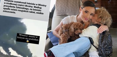 Marina z bólem serca patrzy na ostrzał lotniska w mieście, w którym się urodziła. Pokazała zdjęcie