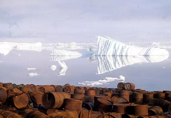 W Arktyce pada śnieg z plastikiem. Naukowcy: Tworzywa sztuczne krążą również w powietrzu