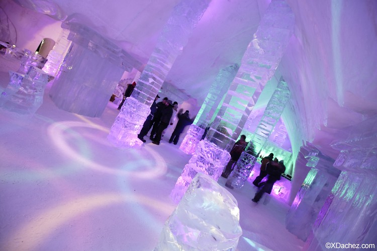 Hotel de Glace - niezwykły hotel z lodu