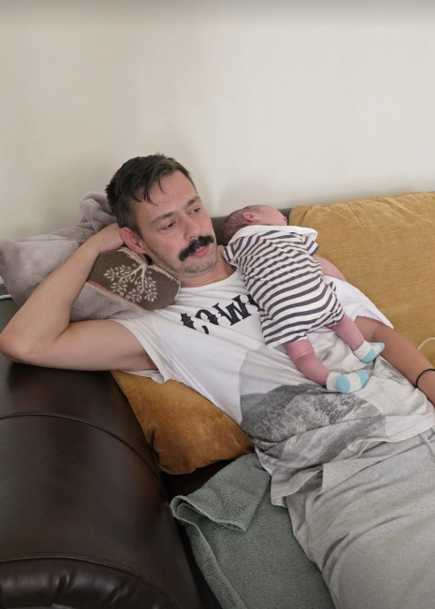 Milan Vasić objavio sliku sa sinom