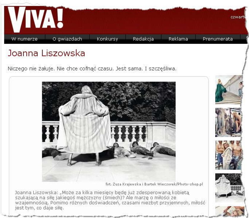 Liszowska królową photoshopu!