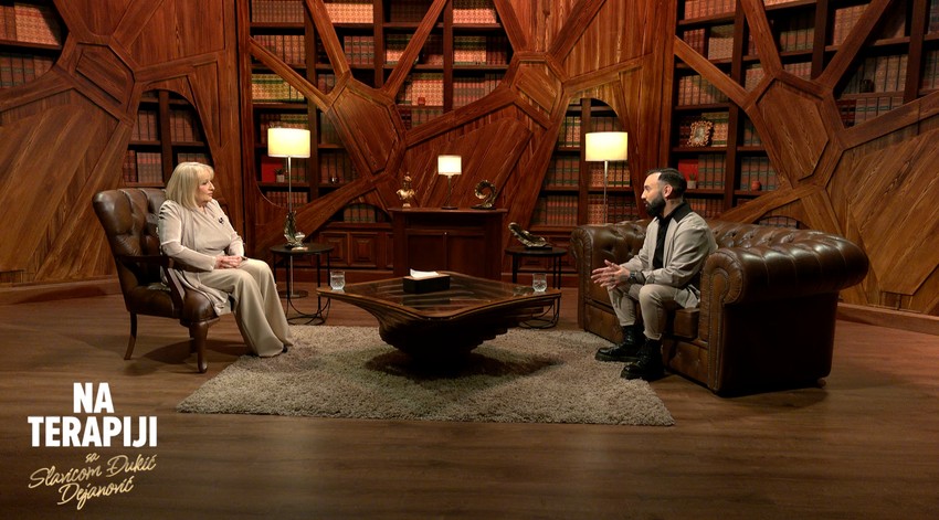 Filip Mitrović, emisija "Na terapiji sa Slavicom Đukić Dejanović"