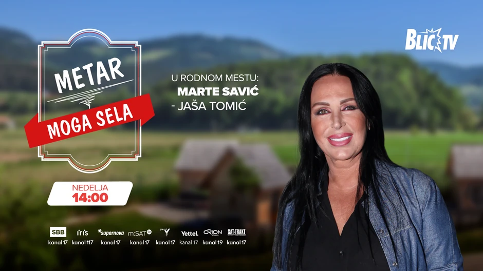 Marta Savić, emisija "Metar moga sela"