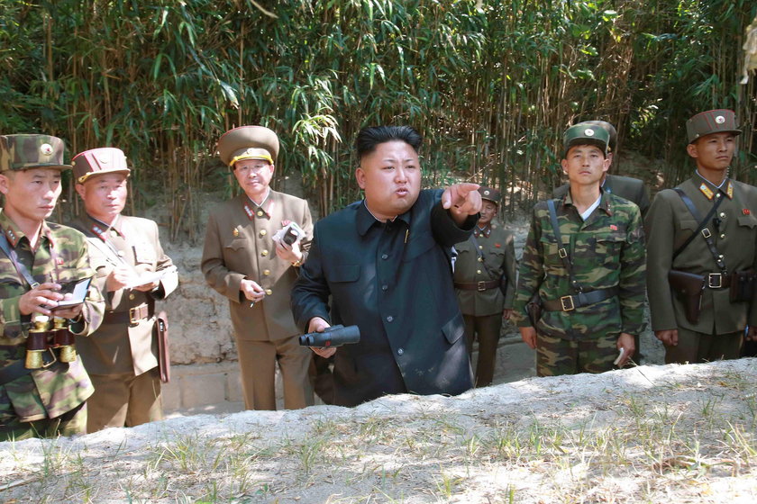 Kim Jong Un Watches KPA Army Exercises