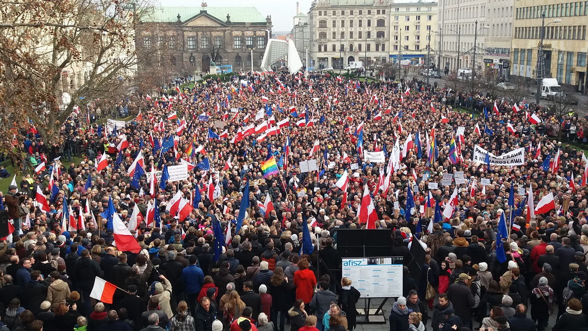 Manifestacja w Poznaniu