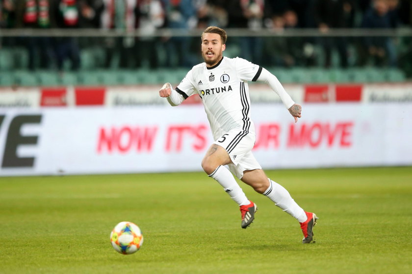 Pilka nozna. Ekstraklasa. Legia Warszawa - Miedz Legnica. 01.03.2019