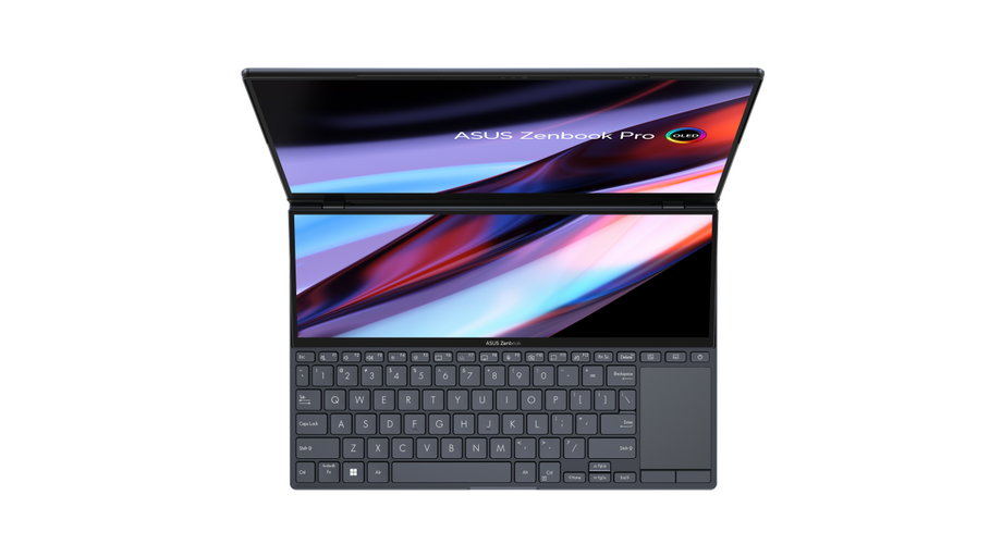 ASUS Zenbook Pro 14 Duo OLED to laptop klasy premium, nastawiony na multizadaniowość i pracę na wielu, nawet najbardziej zaawansowanych programach i aplikacjach jednocześnie.  | Fot. Materiał Partnera