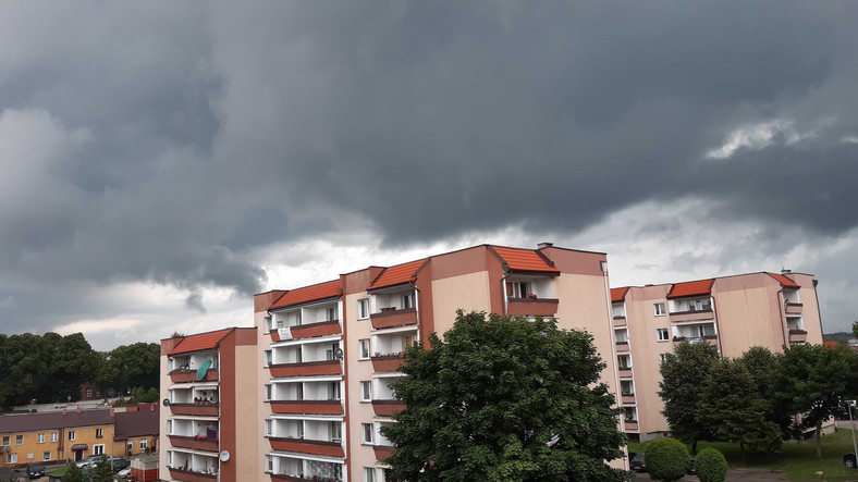 Burza w Starogardzie Gdańskim