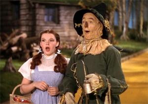 Kadr z filmu &quot;Czarnoksiężnik z Oz&quot;