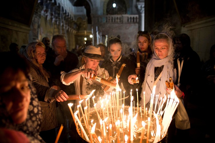 BAZYLIKA GROBU PAŃSKIEGO ODNOWIONA. ROBI JESZCZE WIĘKSZE WRAŻENIE