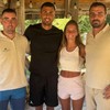 Rodri sa suprugom i Lukom Šukovićem, crnogorskim turističkim radnikom | Foto: Privatna arhiva/Luka Šuković