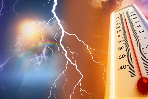 SRBIJA U METEO-VRTLOGU! RHMZ izdao"ŽUTO" upozorenje: Spremite se za temperaturni šok i žestoku grmljavinu