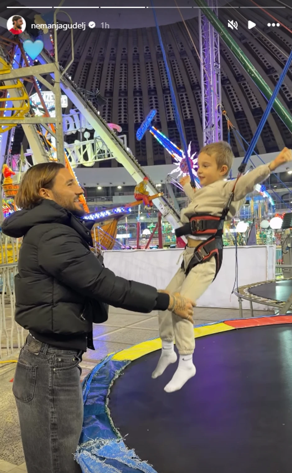 Nemanja i Željko u luna parku
