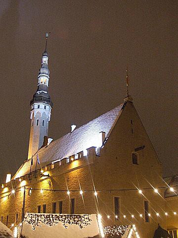 Galeria Estonia - Tallin, stare miasto nocą, obrazek 17