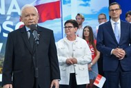 Jarosław Kaczyński, Beata Szydło, Mateusz Morawiecki