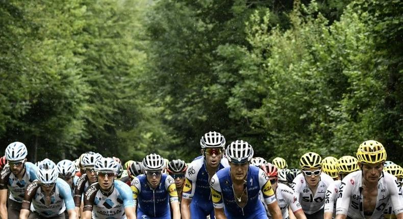 Tour de France cyclists will be resting after a gruelling ninth stage of the race that saw five riders crash out