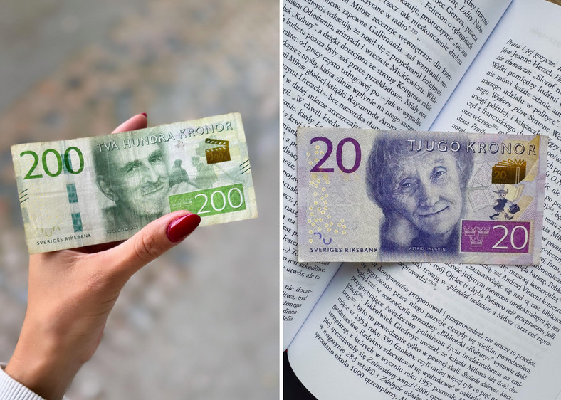 Szwedzkie banknoty są hołdem dla artystów, którzy rozsławili ten kraj na cały świat. Bardzo to lubię