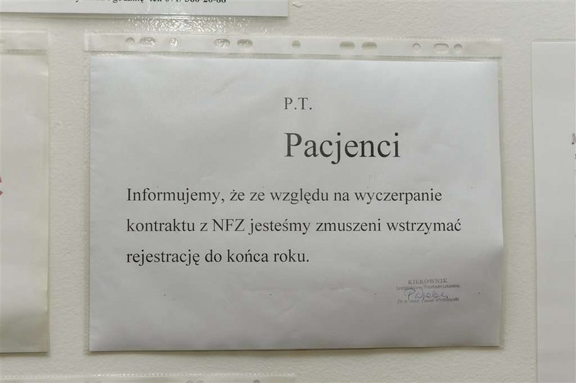 We Wrocławiu nie mają pieniędzy na leczenie