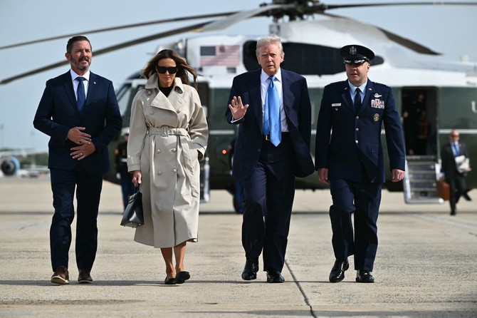 Melanija i Donald Tramp