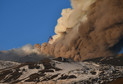 Erupcja wulkanu Etna na Sycylii