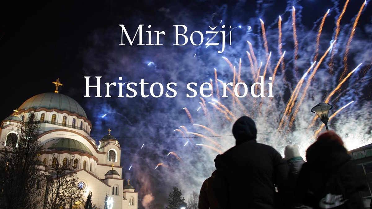 "Mir Božji! Hristos se rodi" - Srećan Božić želi vam Blic