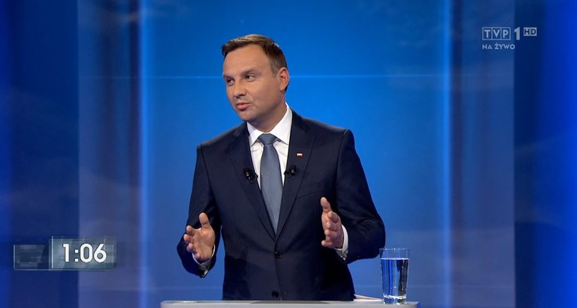 Debata Bronisław Komorowski-Andrzej Duda w TVP