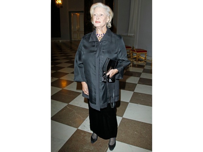 Gwiazdy na gali Wiktory 2011: Beata Tyszkiewicz.