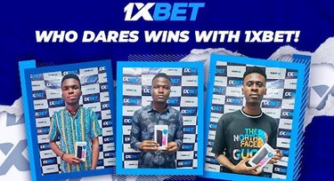 1xBet promo winners received Samsung smartphones