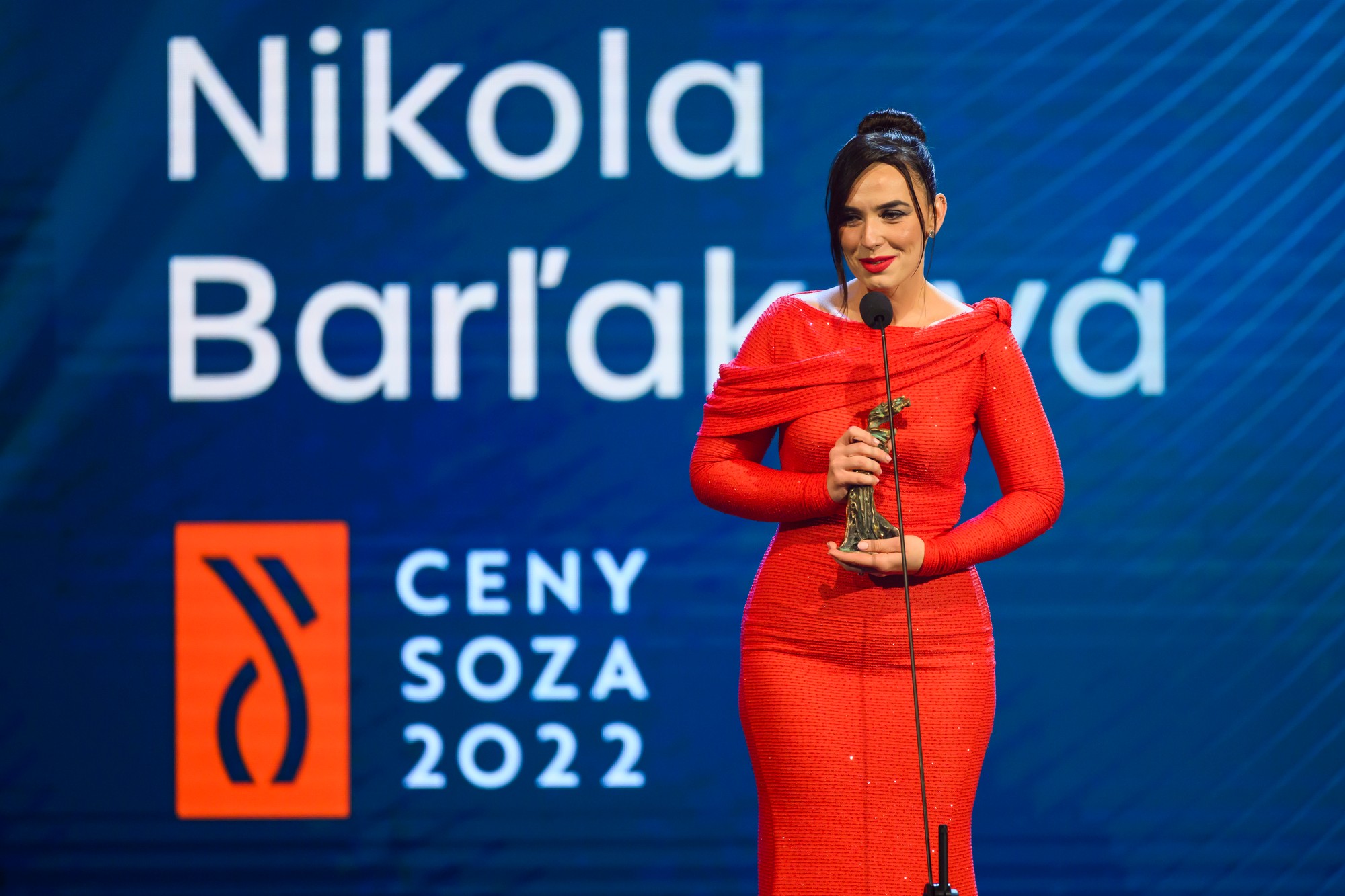 Galavečer cien SOZA za rok 2022 - Nikola Barľaková.