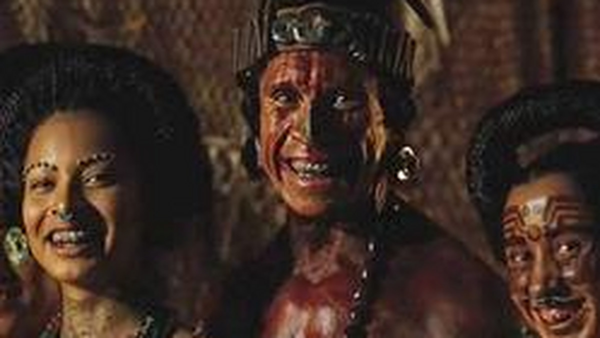 Mel Gibson postanowił pokazać fragmenty swojego najnowszego dzieła - filmu "Apocalypto", którego niezawodowi aktorzy posługują się zapomnianym językiem Majów.