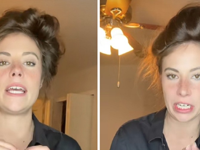 Kristina usluživala goste u restoranu šest sati, šokirala se bakšišom foot: screenshot/TikTok/Krisswith