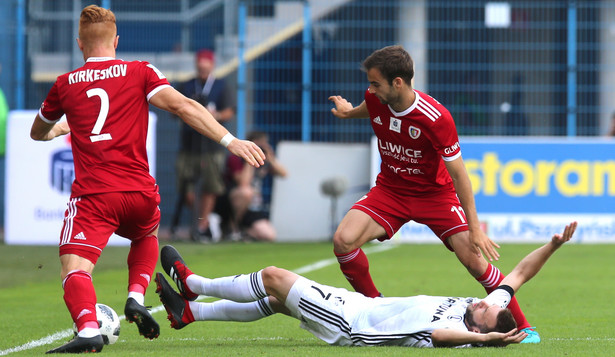 Ekstraklasa: Legia z Gliwic wyjechała z trzema golami i trzema punktami