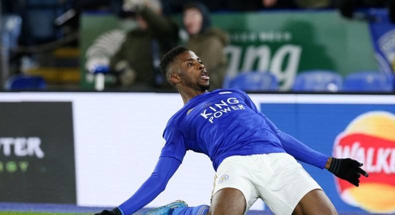 Kelechi Iheanacho scored as Leicester City beat Everton on Sunday (Twitter/Leicester City)