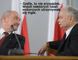 Biedroń obiecuje tęcze, a Macierewicz znów mówi o sztucznej mgle. MEMY DNIA