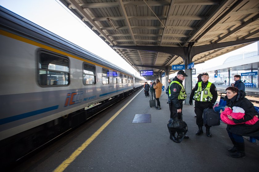 Remont trasy kolejowej Poznań-Warszawa