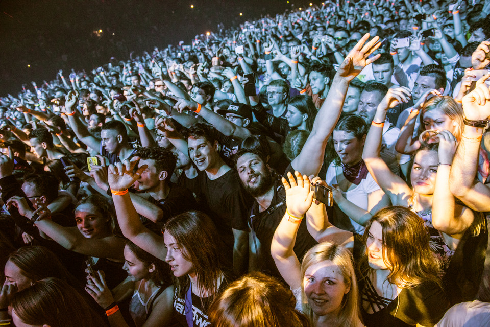 Hardwell na koncercie w Polsce - zdjęcia publiczności z Tauron Arena Kraków