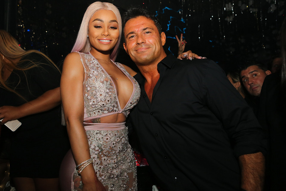 Blac Chyna imprezuje z mężem Joanny Krupy, Romainem Zago