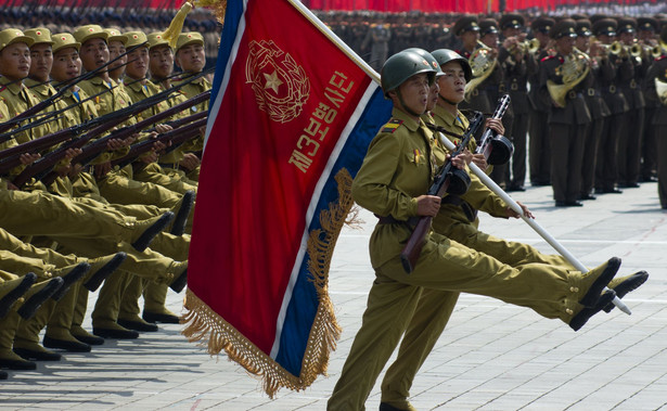 Północna Korea, wojskowa parada