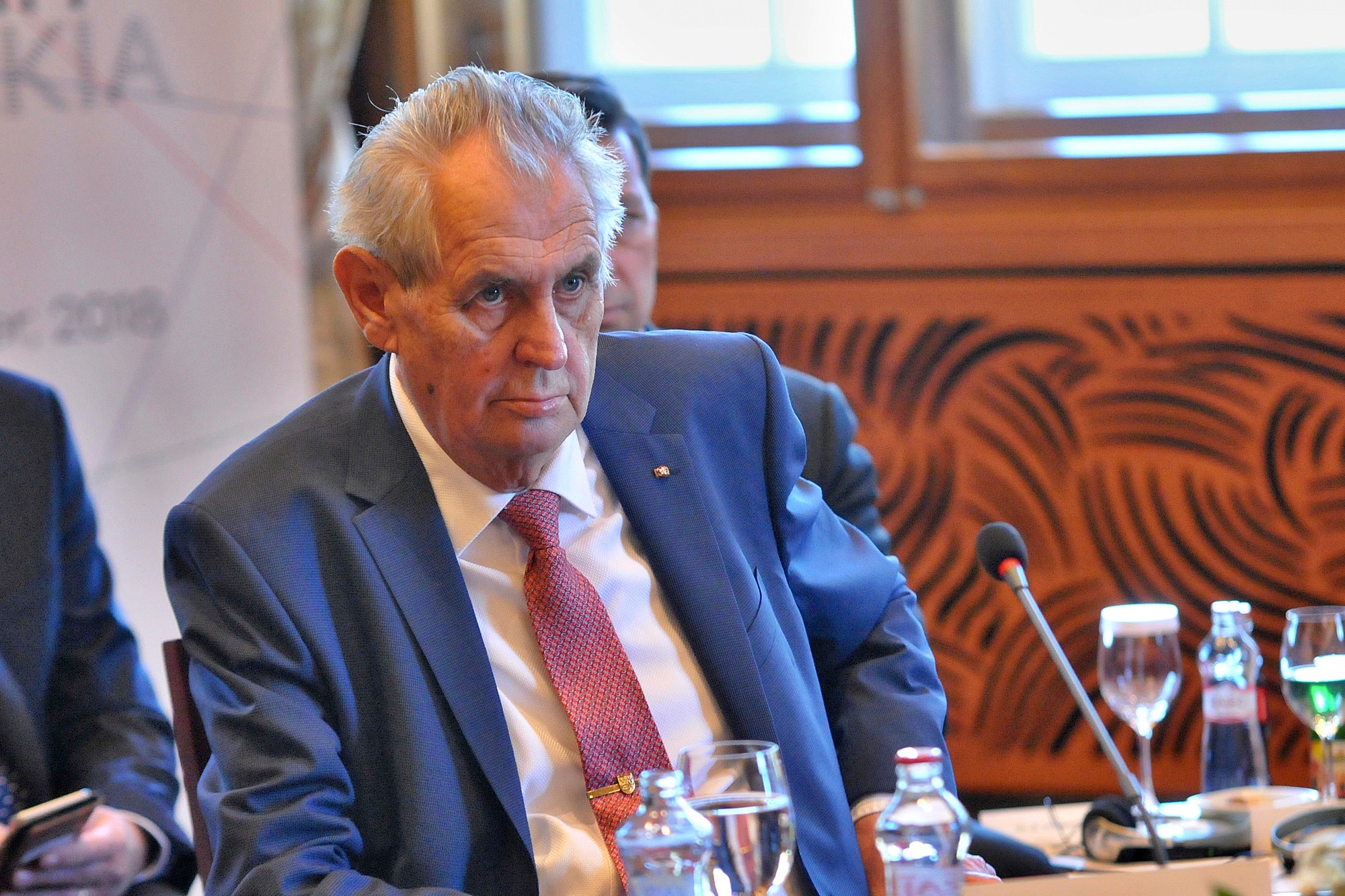 Bývalý prezident Českej republiky Miloš Zeman.