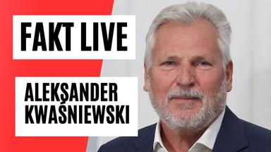 Fakt LIVE: gościem Aleksander Kwaśniewski