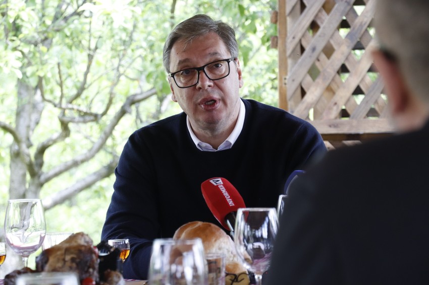 Aleksandar Vučić u Kosjeriću