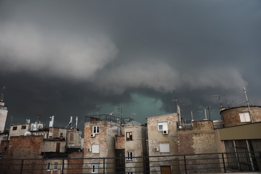 Beograd za vreme oluje
