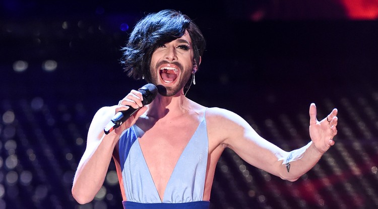 Conchita Wurst  2015-ben így nézett ki Fotó: Getty Images