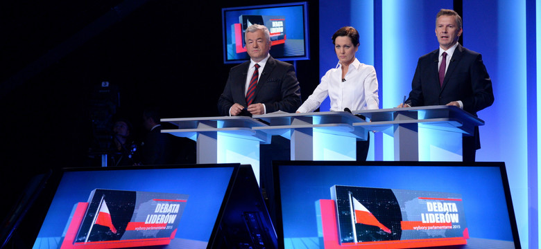 Debata wyborcza przedstawicieli 8 komitetów. RELACJA LIVE na DZIENNIK.PL