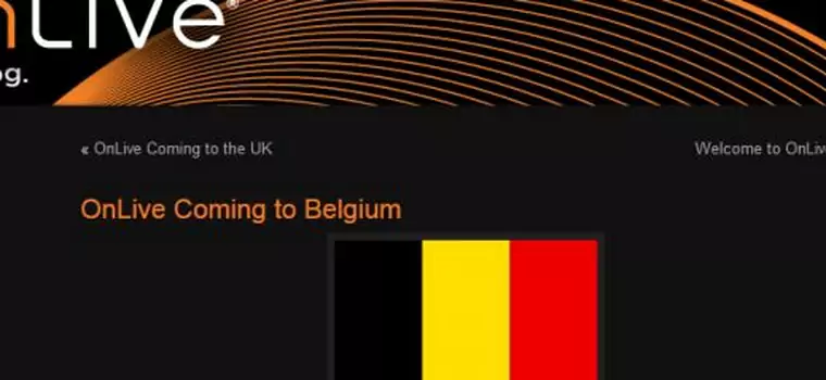 OnLive pojawi się w Belgii. Kiedy dotrze do Polski?