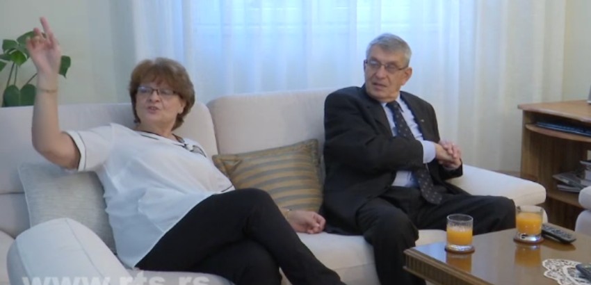 Zlatna svadba, Zora i Dušan Lešnjak, Leskovac