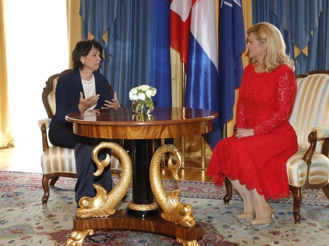 Doris Leuthard i Kolinda Grabar Kitarovic