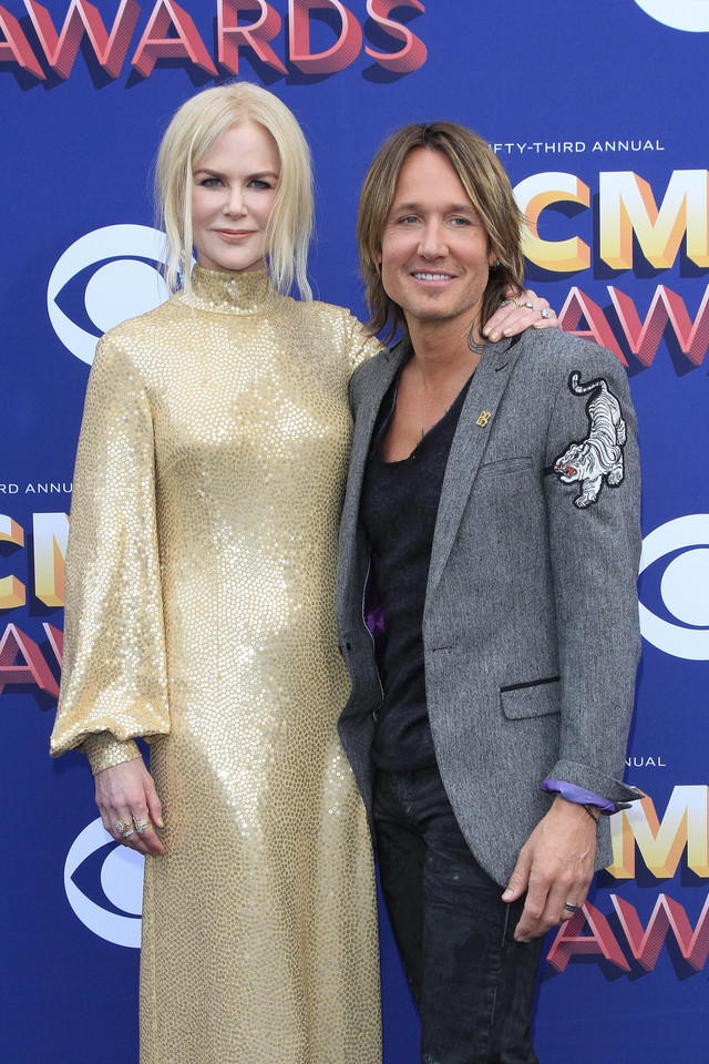 Blada Nicole Kidman z mężem na gali ACM Awards 2018