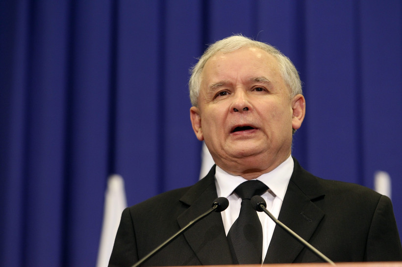 Jarosław Kaczyński. Fot. Aleksander Majdański/Newspix.pl